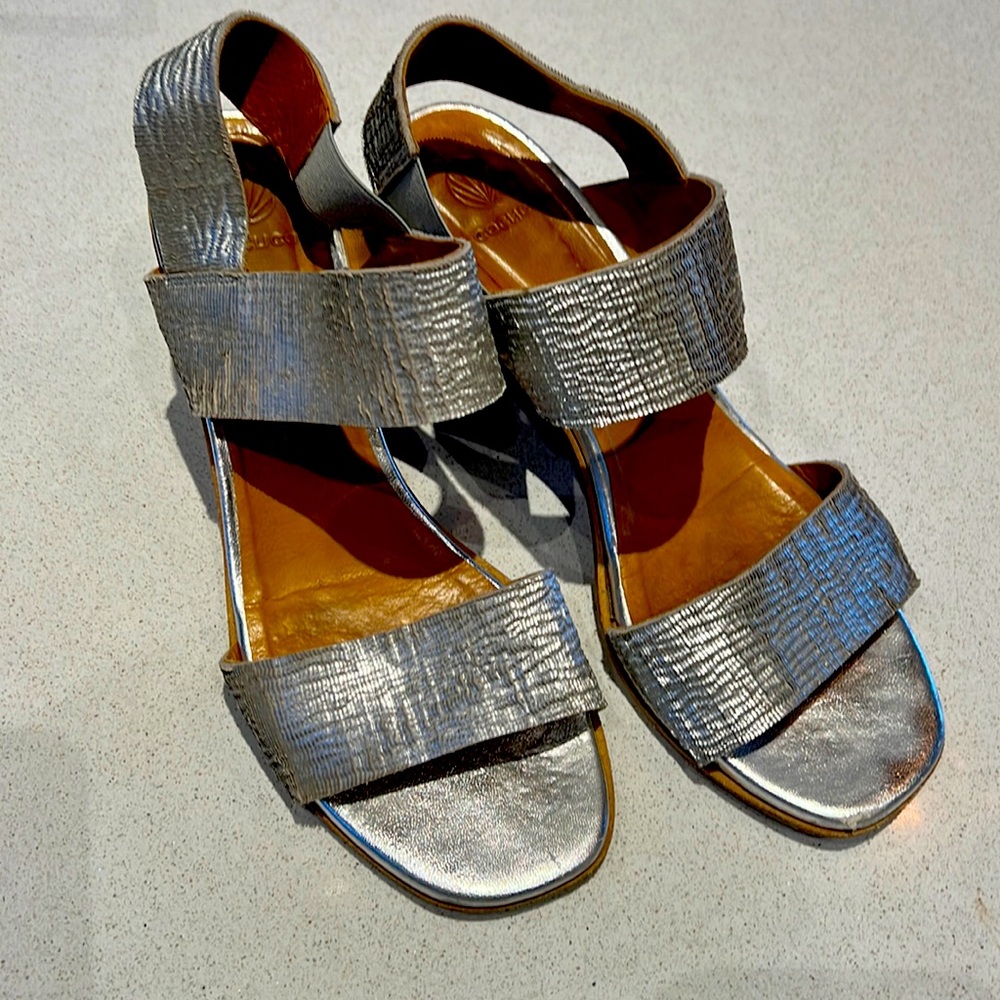 Cocilico silver sandals - gently worn